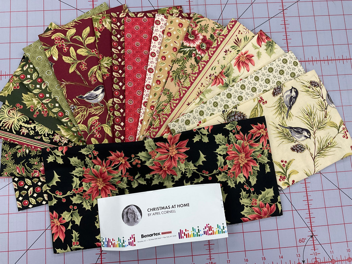 Christmas at Home Fat Quarter Bundle